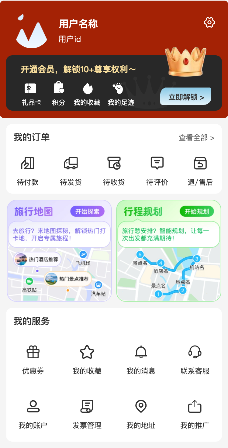 门票住宿 购物车